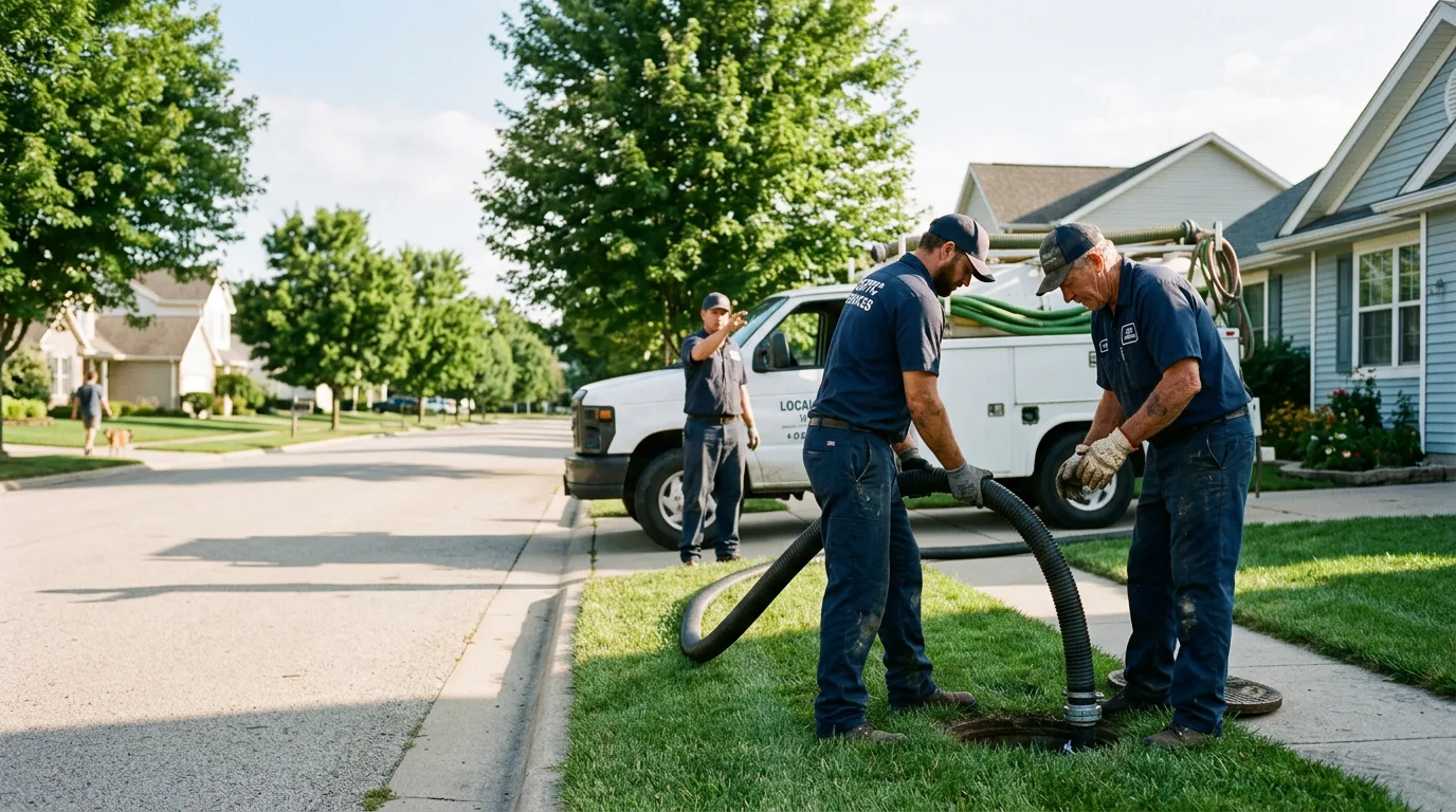 Emergency Septic Service in New Lexington, OH
